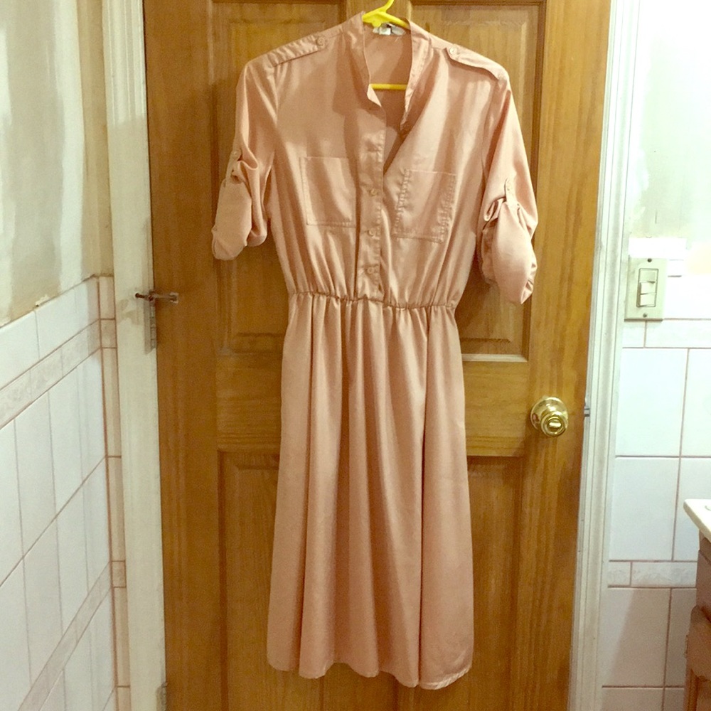 COCO Vintage safari dress with pockets